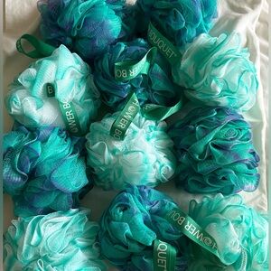 Shower Bouquet Loofahs Set of 11